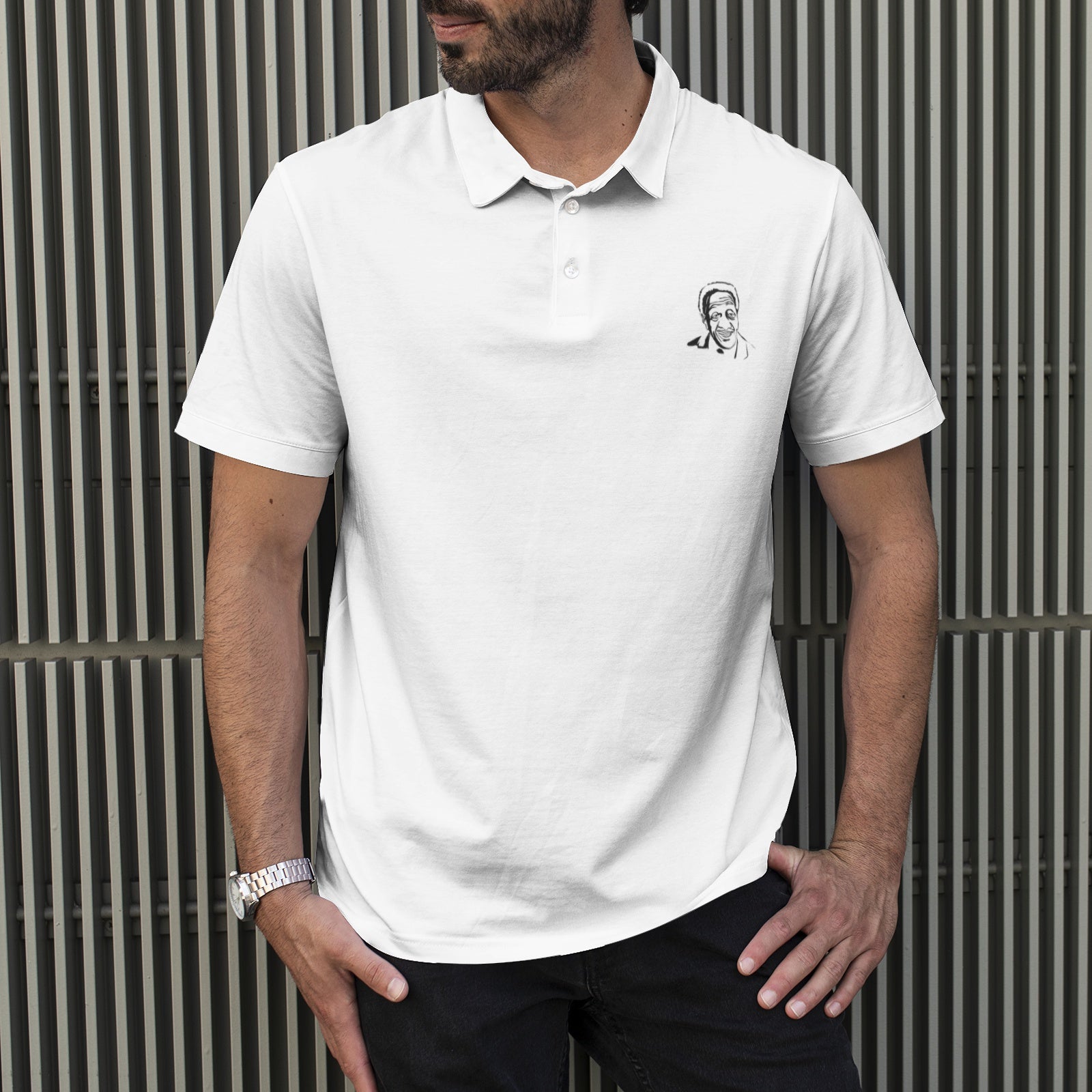 Men's All-Over Print Polo Shirts