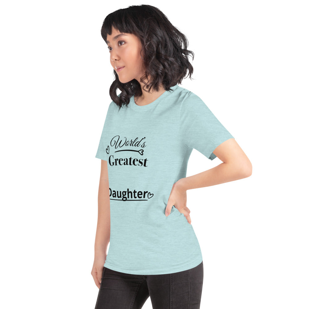 Short-Sleeve Unisex T-Shirt For Daughters