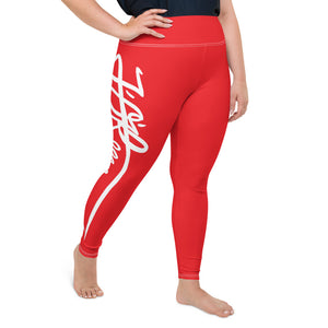 All-Over Print Plus Size Leggings