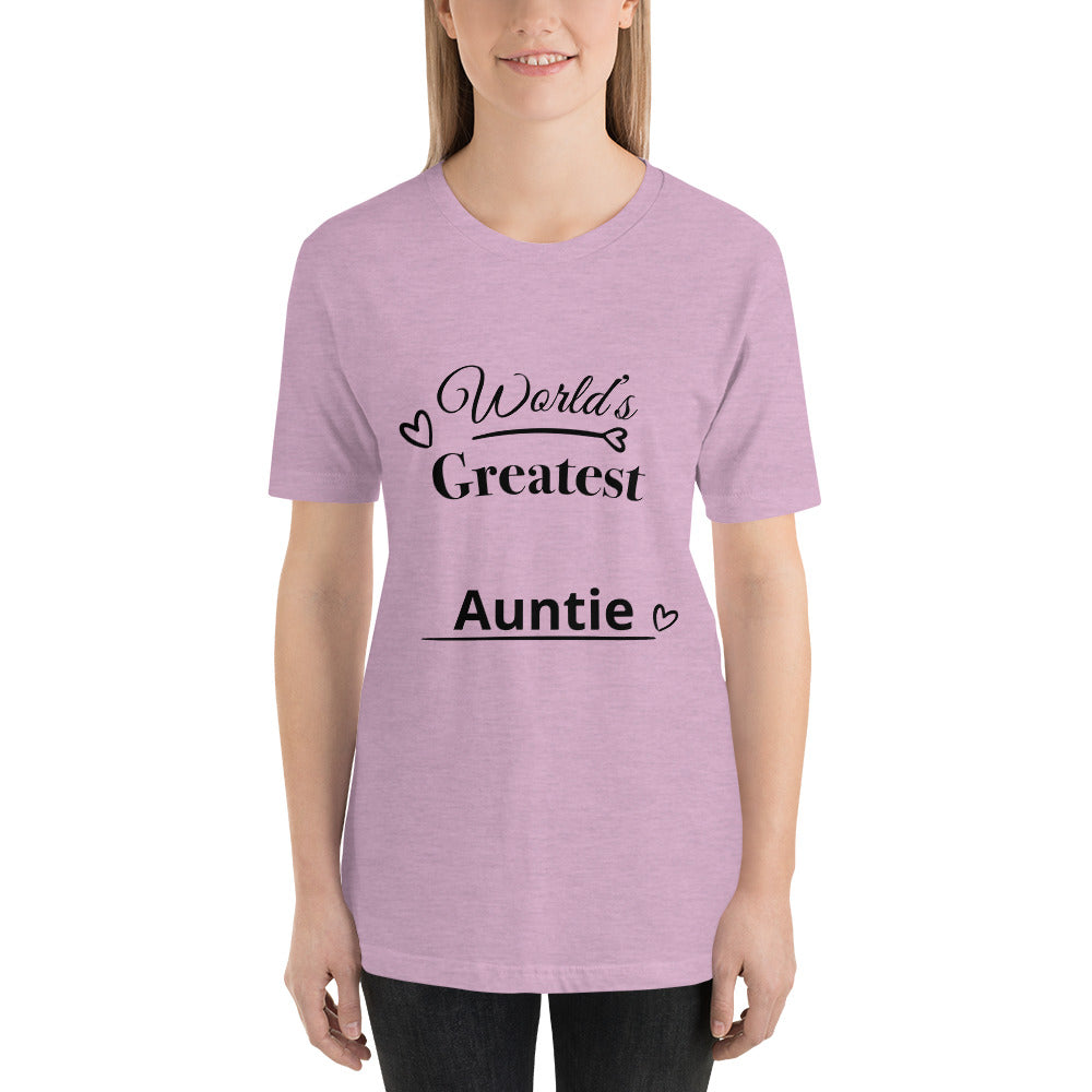 Short-Sleeve Unisex T-Shirt For Aunt's