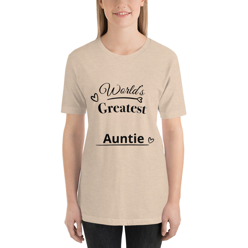 Short-Sleeve Unisex T-Shirt For Aunt's