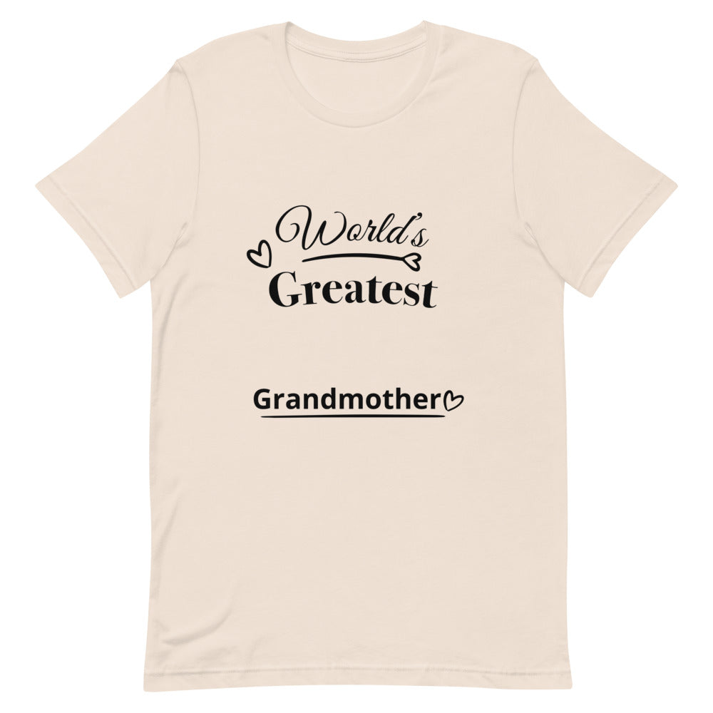 Short-Sleeve Unisex T-Shirt For Grandmother's