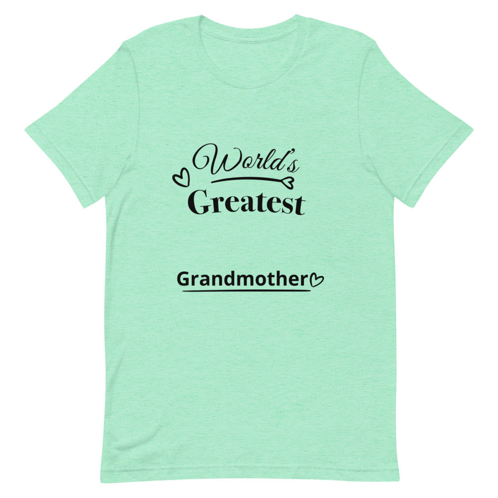 Short-Sleeve Unisex T-Shirt For Grandmother's