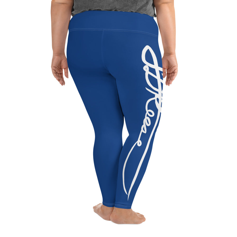 All-Over Print Plus Size Leggings