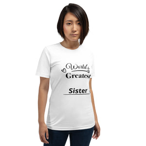 Short-Sleeve Unisex T-Shirt For Sister's