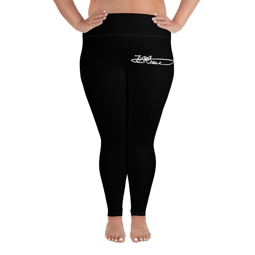 All-Over Print Plus Size Leggings